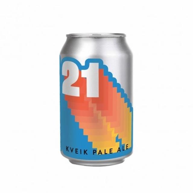 21 Kveik Pale Ale 3.8%, Brew By Numbers, England