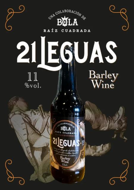 21 Leguas 11.0%, Cerveza Bola, Romania