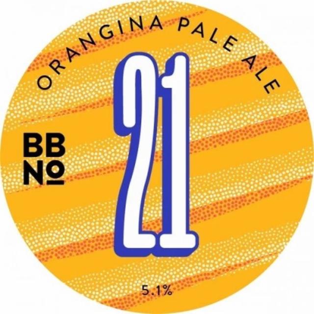 21 Pale Ale Orangina 5.1%, Brew By Numbers, England