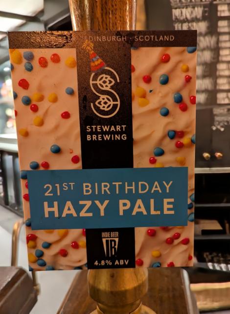 21st Birthday 4.8%, Stewart Brewing, Scotland