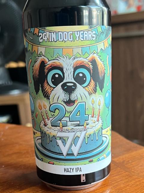 24 In Dog Years 7.4%, Dog's Window Brewery, Wales