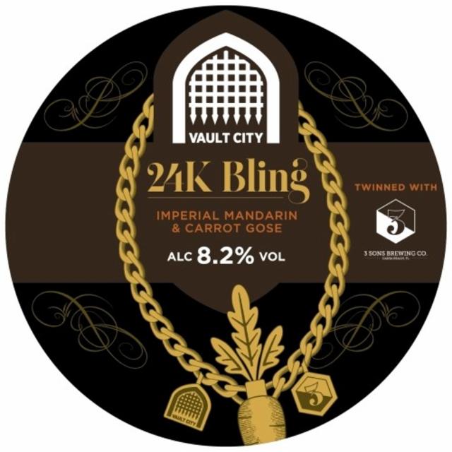 24k Bling 8.2%, Vault City Brewing, Scotland