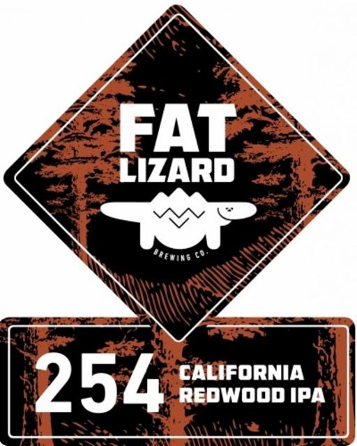 254 California Redwood IPA, Fat Lizard Brewing Co.