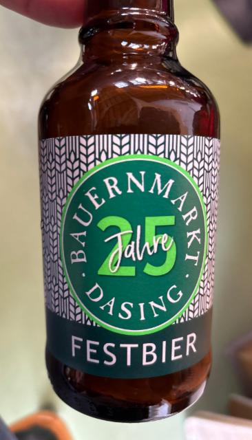 25 Jahre Festbier Bauermarkt Dasing, Brauerei Kühbach