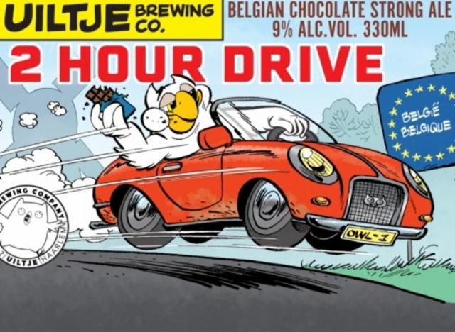 2 hour drive 9.0%, Uiltje Brewing Co, Netherlands