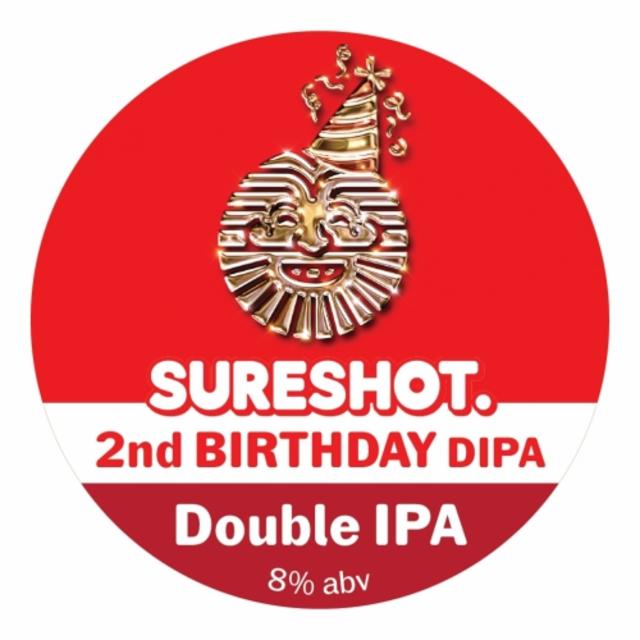 2nd Birthday DIPA 8.0%, Sureshot Brewing, England