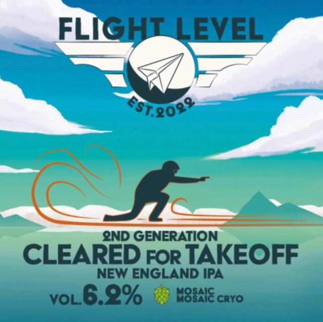 2nd Generation Cleared For Takeoff 6.2%, Flight Level Brewing, Finland
