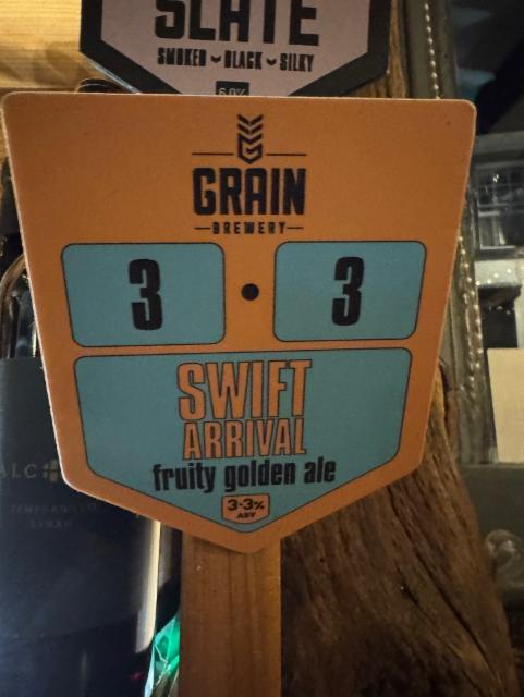 3.3 Swift Arrival, Grain Brewery