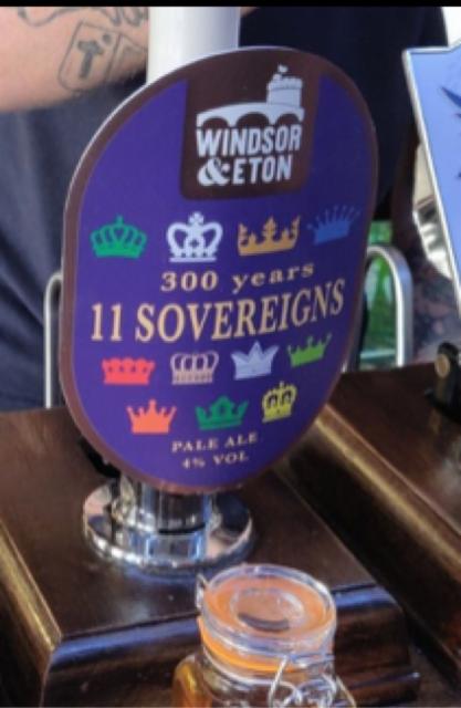 300 Years 11 Sovereigns 4.0%, Windsor & Eton Brewery, England