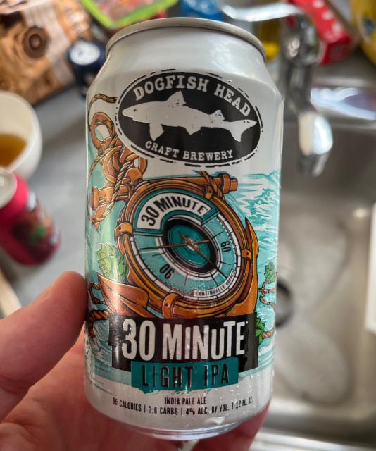 30 Minute Light IPA, Dogfish Head Craft Brewery