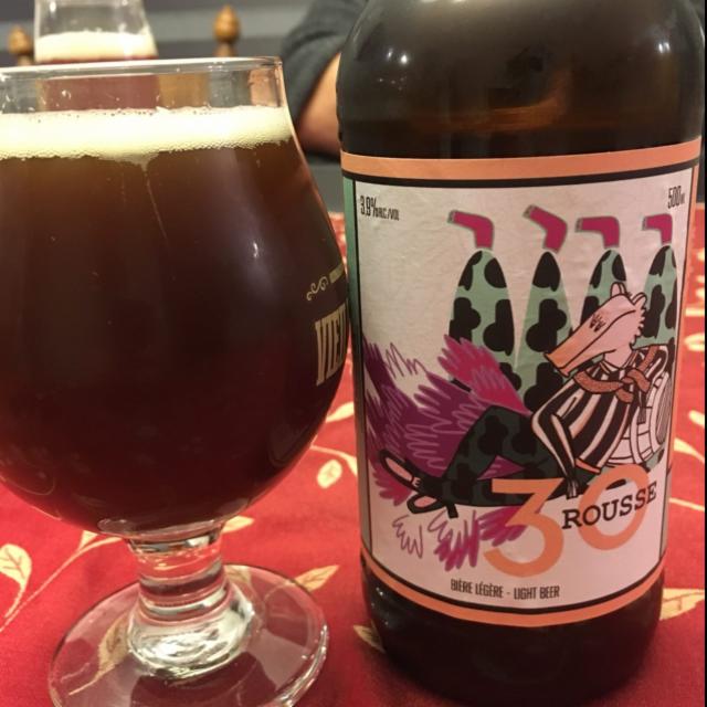 30 Rousse Mild XXX Ale 3.9%, Avant-Garde Artisans Brasseur, Canada