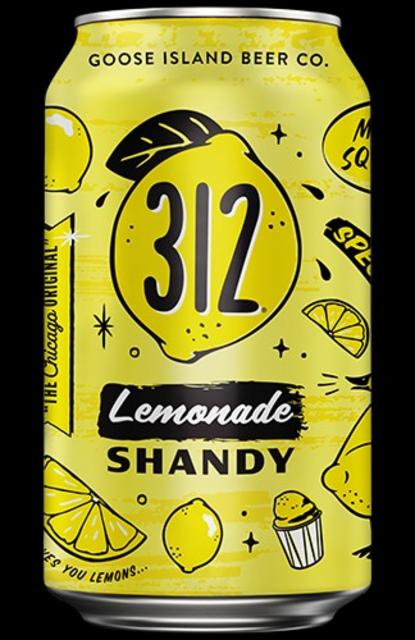 312 Lemonade Shandy 4.2%, Goose Island Beer Company (AB-InBev), United States