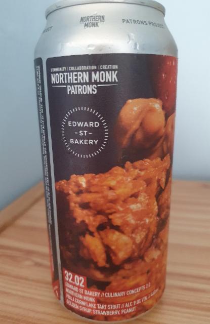 Patrons Project 32.02 // Edward St Bakery // Culinary Concepts 2.0 9.0%, Northern Monk Brew Co., England
