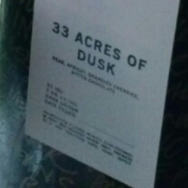 33 Acres Of Dusk 7.6%, 33 Acres Brewing Co., Canada