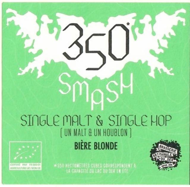 350° SMASH 4.8%, Brasserie Artisanale Du Der, France