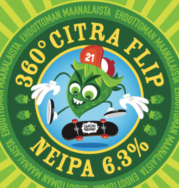 360° Citra Flip 6.3%, Olarin Panimo, Finland