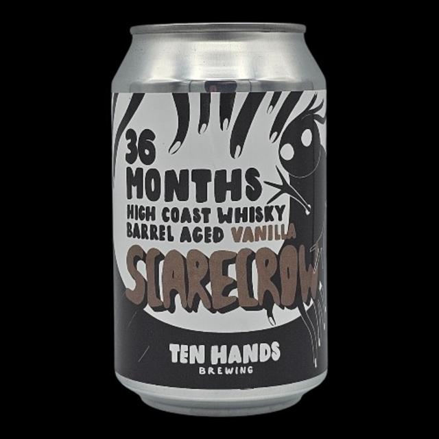 36 Months High Coast Whisky Barrel Aged Vanilla Scarecrow 16.3%, Ten Hands Brewing, Sweden