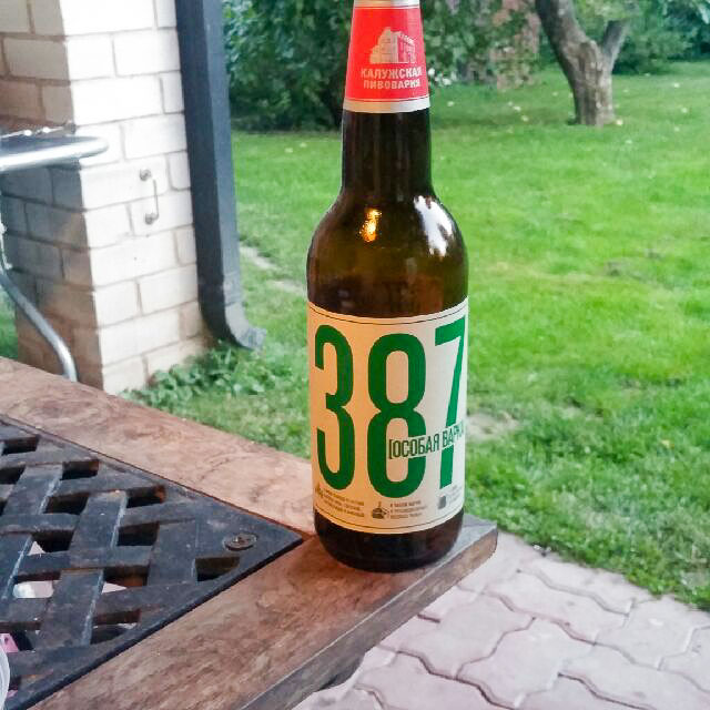 387 Osobaya Varka / 387 Особая Варка 6.8%, Pivovarnya Moskva-Efes (Efes Rus), Russia
