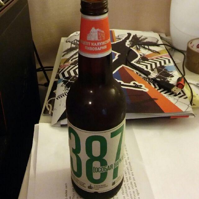 387 Osobaya Varka / Особая Bарка 6.8%, Kaluzhskaya (Moskva-Efes) / Калужская (Москва-Эфес), Russia