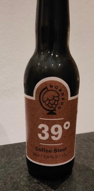 39° Coffee Stout 5.0%, Nordsud, Switzerland