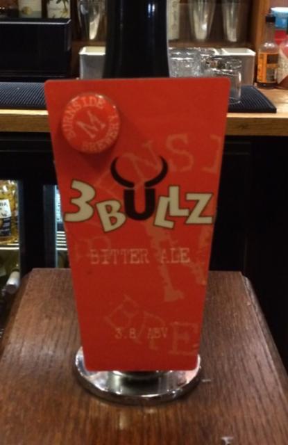 3 Bullz 3.8%, Burnside Brewery (UK), Scotland
