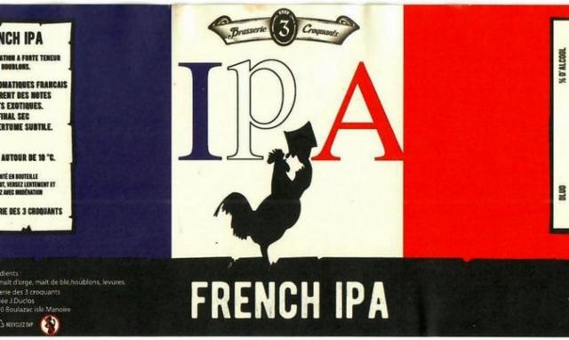 3 Croquants French IPA 5.5%, Brasserie Des 3 Croquants, France