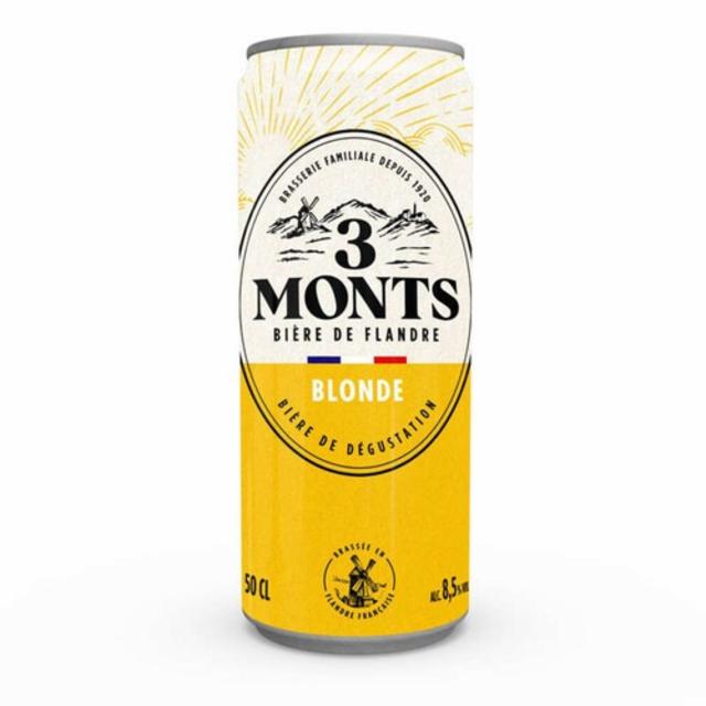 3 Monts Blonde 8.5%, 3 Monts (Saint Sylvestre), France