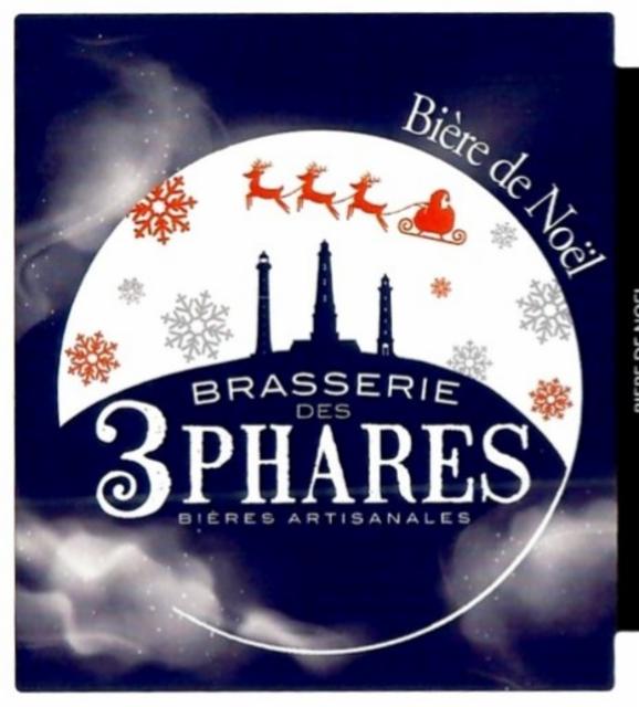 3 Phares De Noël 8.5%, Brasserie Des 3 Phares, France
