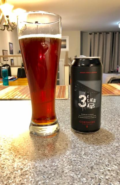 3e Lien/Ans 6.3%, Corsaire - Microbrasserie Pirate, Canada
