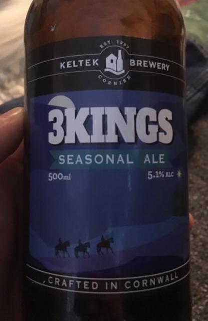 3Kings 5.1%, Keltek Brewery, England