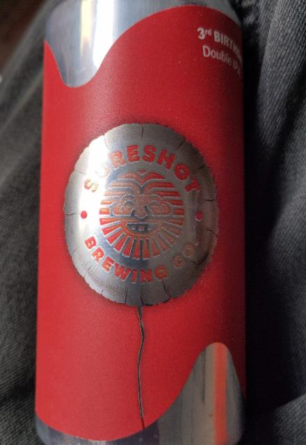 3rd Birthday DIPA 8.0%, Sureshot Brewing, England