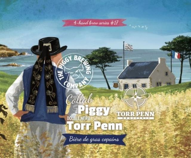 4-Hand Brew Series #17 - Collab Piggy X Torr Penn 8.0%, Brasserie Torr Penn, France