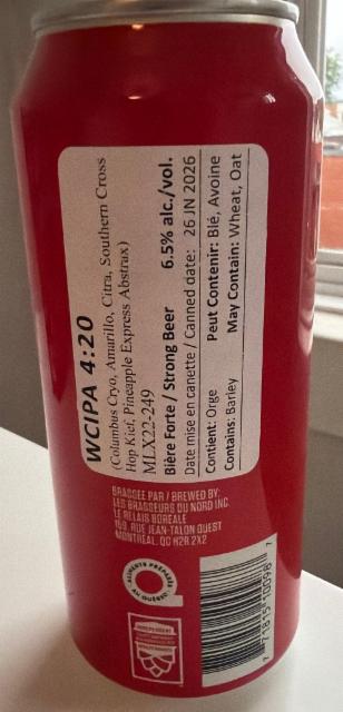 4:20 6.5%, Boréale - Brasseurs du Nord, Canada