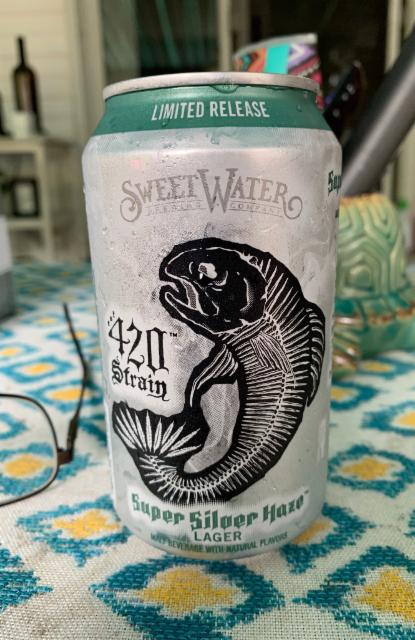 420 Strain Super Silver Haze 4.0%, SweetWater Brewing Company, United States