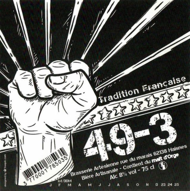 49-3 8.0%, Brasserie Artésienne, France