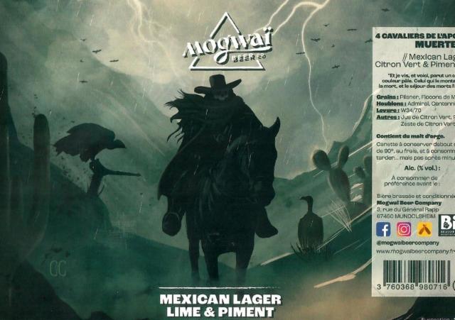 4 Cavaliers De L'Apocalypse : Muerte 5.5%, Mogwaï Beer Company, France