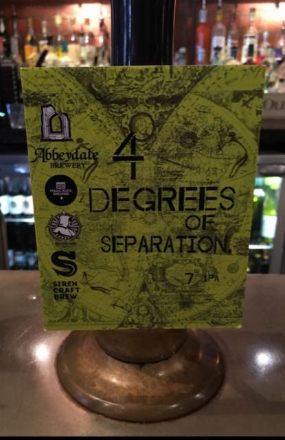 4 Degrees Of Separation 7.0%, Abbeydale Brewery, England