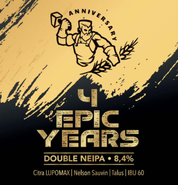 4 Epic Years 8.4%, Mallassepät, Finland