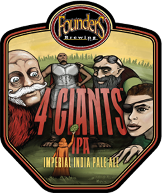 4 Giants 9.2%, Founders Brewing Company, United States