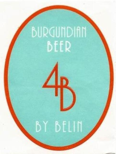 4B Blanche, Brasserie 4B (Burgundian Beer By Belin) [Closed]