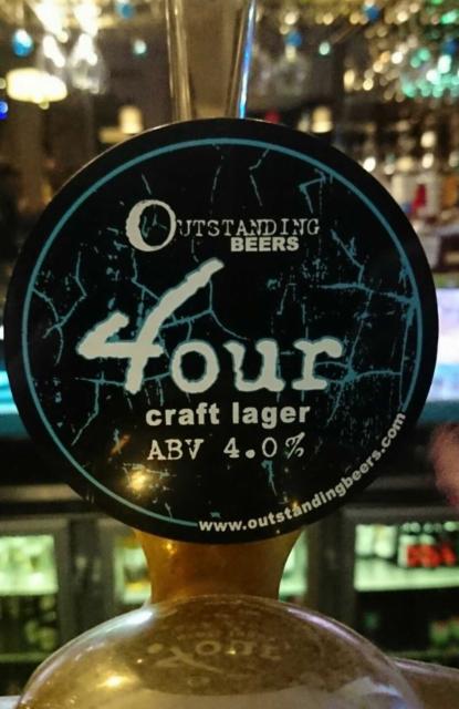 4our 4.0%, The Outstanding Brewing Co., England
