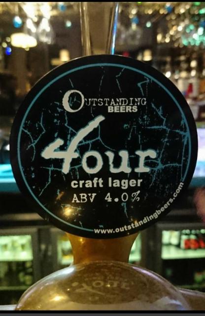 4our 4.0%, The Outstanding Brewing Co., England