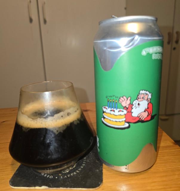 4th Birthday Stout 8.0%, Sureshot Brewing, England
