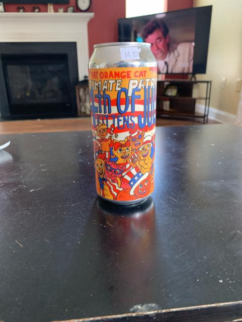 4th of July Kittens Ultimate Patriot Edition 7.4%, Fat Orange Cat Brew Co., United States