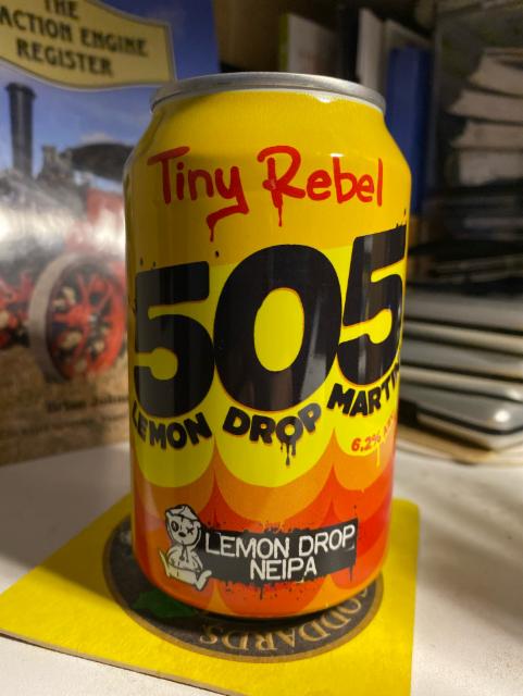 505 Lemondrop Martini 6.2%, Tiny Rebel Brewing, Wales