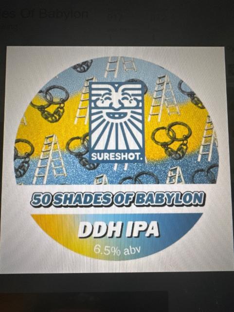 50 Shades Of Babylon 6.5%, Sureshot Brewing, England