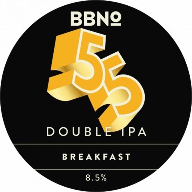 55 Double IPA - Breakfast 8.5%, Brew By Numbers, England