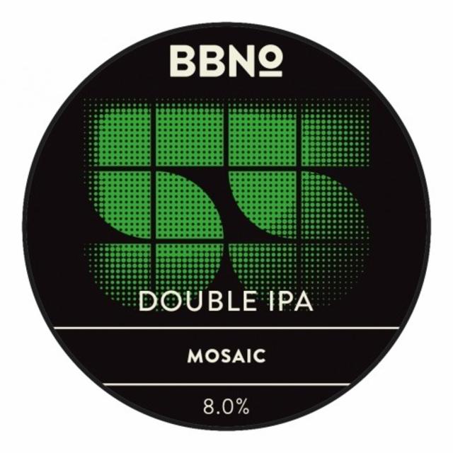 55 Double IPA - Mosaic 8.0%, Brew By Numbers, England
