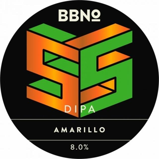 55 Double IPA - Amarillo 8.0%, Brew By Numbers, England
