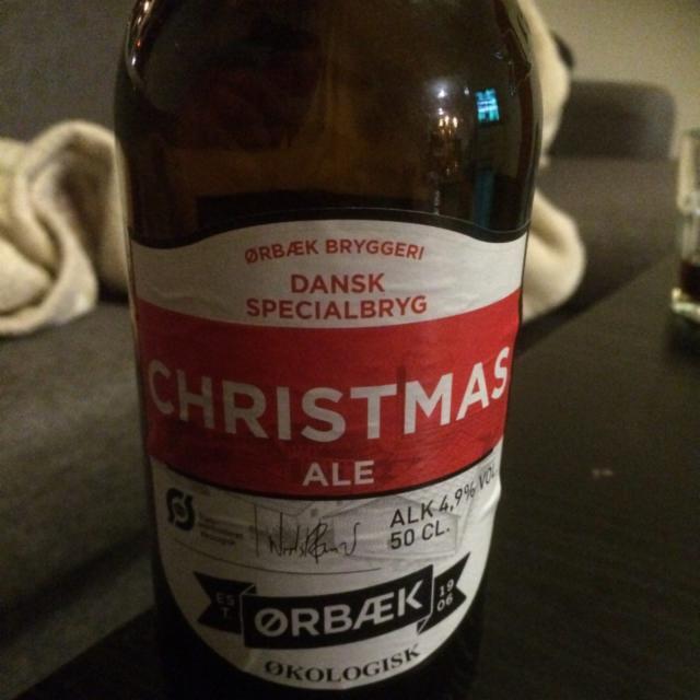 Christmas Ale 4.9%, Ørbæk Bryggeri, Denmark